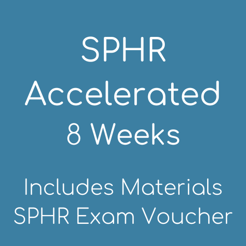 SPHR Exam Voucher + Accelerated HR Certification Test Preparation – October 8, 2024