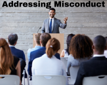 Addressing Misconduct